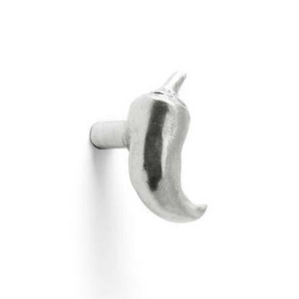 Michael Aram, set of 6, Silver-tone Jalapeño cabinet knobs